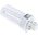 GX24q DULUX Triple Tube Shape CFL Bulb, 18 W, 4000K, Cool White Colour Tone