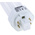 GX24q DULUX Triple Tube Shape CFL Bulb, 18 W, 4000K, Cool White Colour Tone