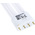 2G11 DULUX Quad Tube Shape CFL Bulb, 18 W, 3000K, Warm White Colour Tone