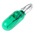 RS PRO Wedge Indicator Light, Green, 12 V, 100 mA, 6000h