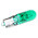 RS PRO Wedge Indicator Light, Green, 12 V, 100 mA, 6000h