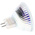 Orbitec MR16 GU5.3 LED Reflector Lamp 4 W, Blue, Reflector shape