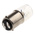 Orbitec BA15d Indicator Light, Clear, 255 V, 20 mA, 2000h