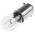 RS PRO BA9s Indicator Light, Clear, 250 V, 13 mA, 1000h