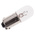 RS PRO BA9s Indicator Light, Clear, 6 V, 75 mA, 100h