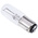 Osram B15d Indicator Light, Clear, 6 V, 100h