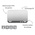 Orium 1.5 W 253.7 nm UV Desinfection Box U shape, length 198 mm, Dia. 5 x 75 mm, 12 V, 15000