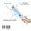 Orium 4.5 W 254 nm Portable UV Disinfection Lamp U shape, length 300 mm, Dia. 5 x 155 mm, 6 V, 8000