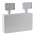 RS PRO LED Emergency Lighting, Twin Spot, 2 x 3.5 W, Non Maintained