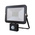 RS PRO, Security Floodlight, 20 W, 1800 lm, IP65 PIR, 220 → 240 V ac