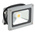 RS PRO Floodlight, 1 LED, 10 W, 850 → 950 lm, IP65, 85 → 265 V ac