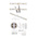 Deltaco LED 24 W Smart Ceiling Light 2700 → 6500K