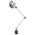 RS PRO LED Machine Light, 100 → 260 V ac, 12 W, Adjustable Arm, 400mm Reach, 800mm Arm Length