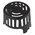 RS PRO Lighting Cover for use with Downlights, 70mm Width, Snap-Fit Fixing