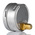 WIKA G 1/2 Analogue Pressure Gauge 1.6bar Back Entry, 8612404, 0bar min., 212.20