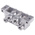 Festo NAS series 5 station G 1/4, G 1/8 Sub Base for use with VSVA Solenoid Valves