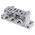 Festo NAS series 5 station G 1/4, G 1/8 Sub Base for use with VSVA Solenoid Valves