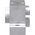 Festo NAS series 5 station G 1/8, Metric M5 Sub Base for use with VSVA Solenoid Valves