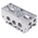 Festo NAVW series 2 station G 1/4, G 1/8 Sub Base for use with MFH Solenoid Valves