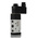 RS PRO Pneumatic Solenoid Valve - Solenoid/Spring G 1/4 V51 Series 24V dc