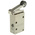 SMC Roller Lever 3/2 Pneumatic Manual Control Valve VM400 Series, Rc 1/8, 1/8in