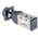 SMC Twist Selector 5/2 Pneumatic Manual Control Valve VFM300 Series, Rc 1/4, 1/4in