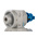 Festo Locking Shut-Off Valve 3/2 Bistable Pneumatic Manual Control Valve HE Series, G 3/8, 3/8, 170683