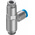 Festo HGL Non Return Valve, 8mm Tube Inlet, G 1/4 Male Outlet, 0.5 → 10bar