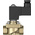 Festo 2/2 Solenoid Valve - Solenoid/Pilot G 1/4 VZWF Series 24V dc, 1492110