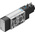 Festo 5/2 Pneumatic Solenoid Valve - Solenoid/Spring G 1/4 VSNC Series 24V dc, 577295