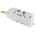 RS PRO 5/2 Monostable Pneumatic Solenoid Valve - Solenoid G 1/4 12 V dc, 24 V ac/dc, 110 V ac, 220 V ac