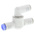 SMC VR12 Series, Pneumatic Shuttle Valve OR Logic Function 6mm Tube, Tube Connection, 1 MPa Max Operating Pressure