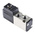 SMC 5/2 Pneumatic Solenoid Valve - Spring/Solenoid G 1/8 VK3000 Series 24V dc