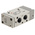 SMC 3/2 Pneumatic Solenoid Valve - Pilot/Spring Rc 1/8 SYJA700 Series