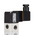 SMC 3/2 Pneumatic Solenoid Valve - Solenoid/Solenoid G 1/4 VT307 Series 24V dc