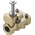 Festo 2/2 Pneumatic Solenoid Valve - Solenoid/Spring G 1/2 VZWM Series 24 V dc, 110/230 V ac, 546148