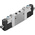 Festo 5/2 Solenoid Valve - Solenoid/Solenoid M7 VUVG Series 24V dc, 8042552