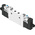 Festo 3/2 Solenoid Valve - Solenoid/Spring Metric M5 VUVG Series 24V dc, 8042542