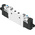 Festo 3/2 Solenoid Valve - Solenoid/Spring Metric M5 VUVG Series 24V dc, 8042542