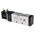 Festo 5/2 Solenoid Valve - Solenoid/Spring G 1/4 VUVS Series 24V dc, 8043218