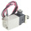 SMC 2/2 Pneumatic Solenoid Valve - Solenoid/Spring M5 x 0.8 VDW Series 24V dc