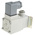 SMC 2/2 Pneumatic Solenoid Valve - Solenoid/Spring Push in 10 mm VX23 Series 24V dc