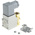 SMC 2/2 Pneumatic Solenoid Valve - Solenoid/Spring G 1/4 VX21 Series 24V dc