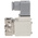SMC 2/2 Pneumatic Solenoid Valve - Solenoid/Spring G 1/4 VX22 Series 24V dc