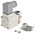 SMC 2/2 Pneumatic Solenoid Valve - Solenoid/Spring G 3/8 VX23 Series 24V dc