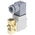SMC 2/2 Pneumatic Solenoid Valve - Solenoid/Spring G 1/4 VX21 Series 230V ac