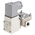 SMC 2/2 Pneumatic Solenoid Valve - Solenoid/Pilot/Spring G 1/4 VXD Series 24V dc