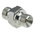 Parker Hydraulic Straight Threaded Adapter 4HMK4S, Connector A G 1/4 Male, Connector B G 1/4 Male