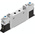 Festo 2x3/2 Closed, Monostable Solenoid Valve - Electrical Metric M5 VUVG Series 24V dc, 566454