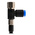 SMC 6mm Flat NBR Suction Cup ZPR06UN-04-B4, M4 x 0.7